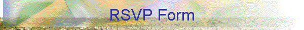 RSVP Form